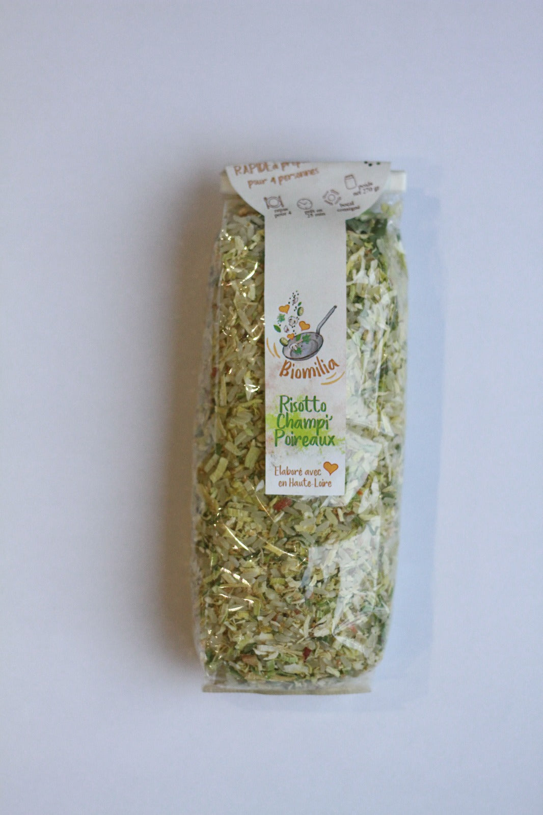 BIOMILIA - Risotto Champi Poireaux
