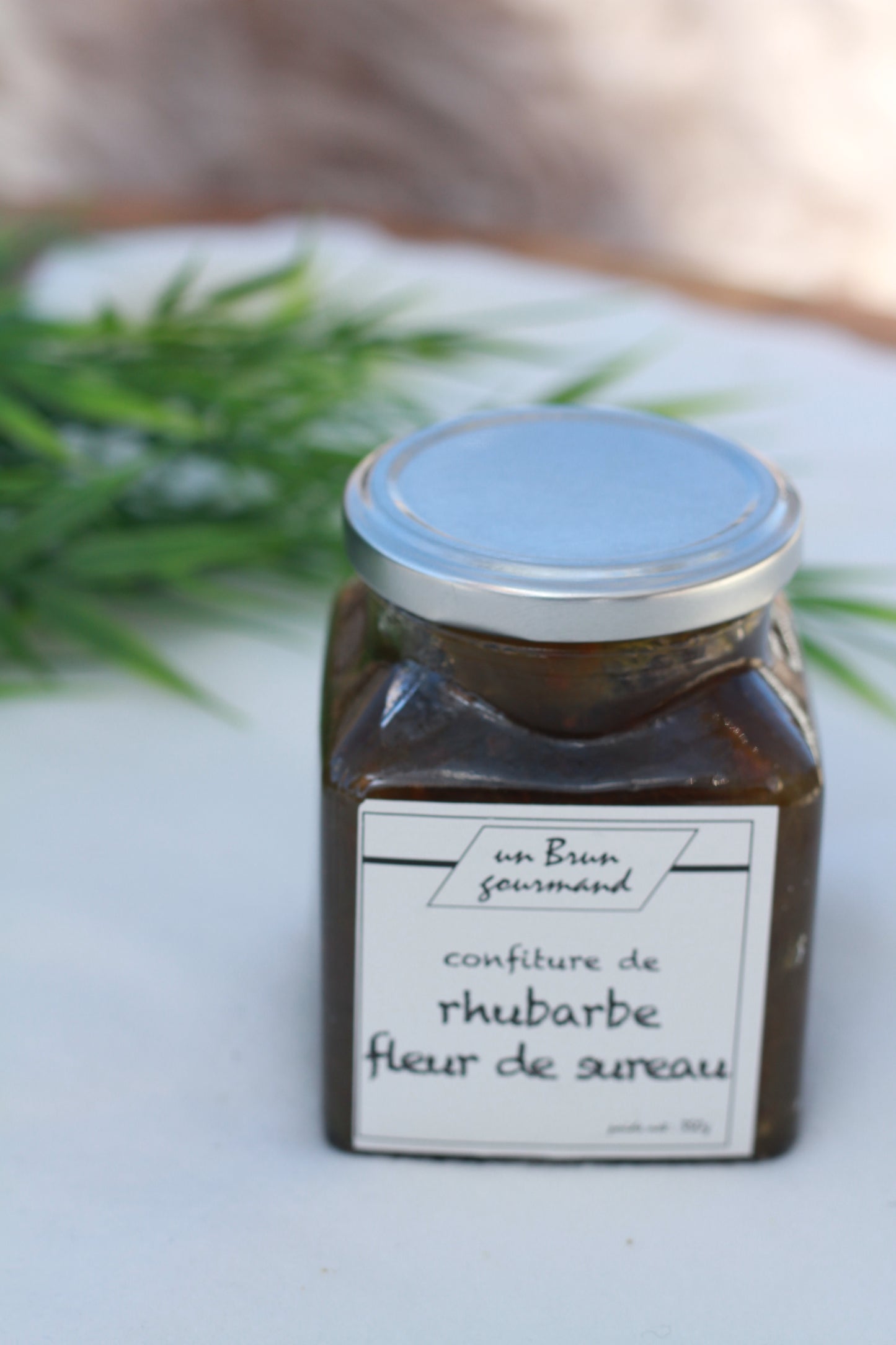 Confiture Rhubarbe Fleur de Sureau