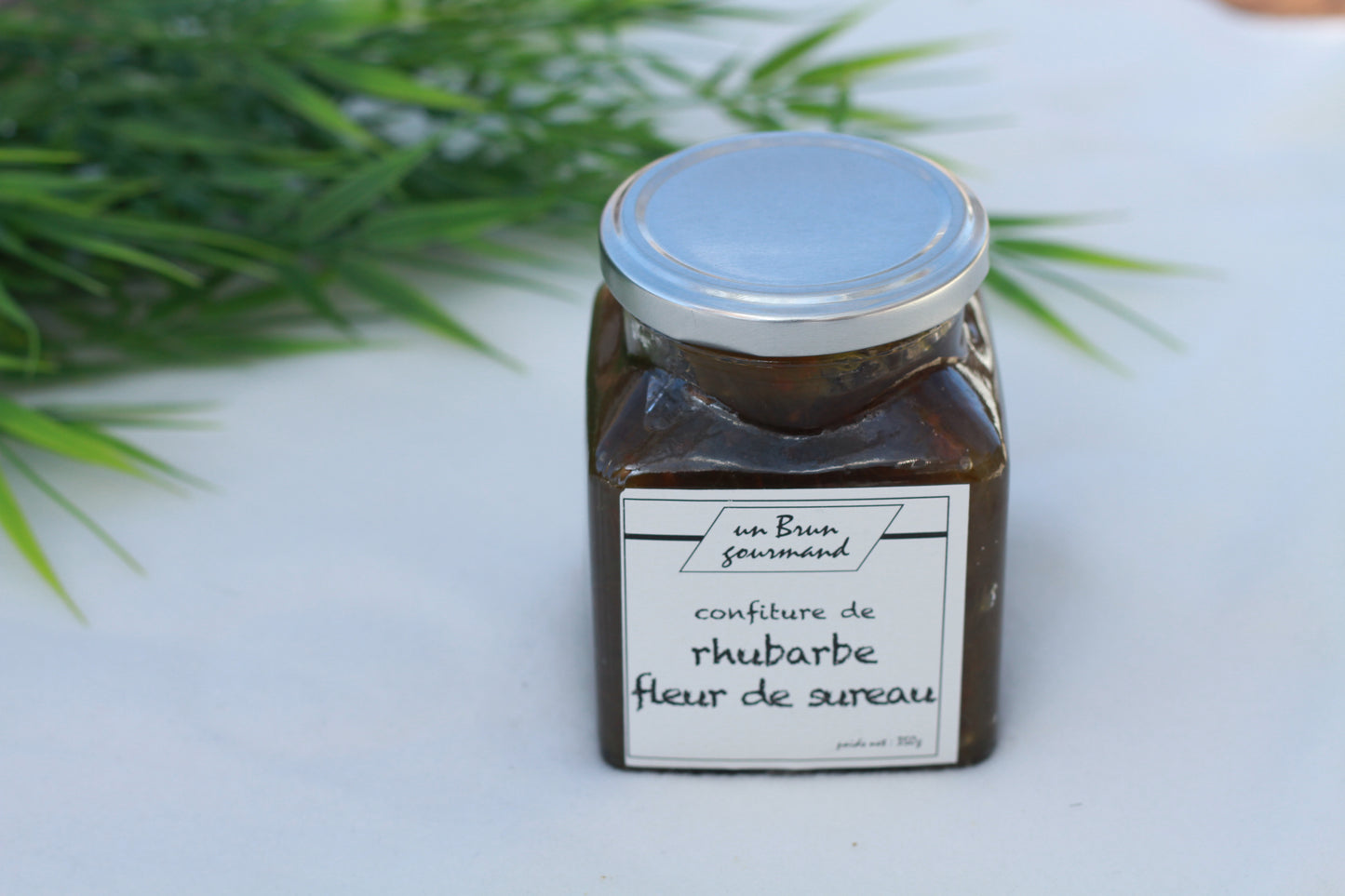 Confiture Rhubarbe Fleur de Sureau