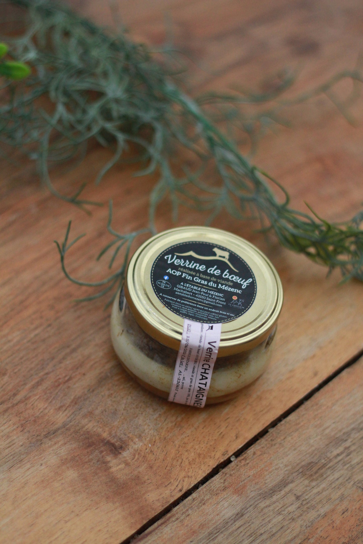 Verrine de Boeuf Chataigne