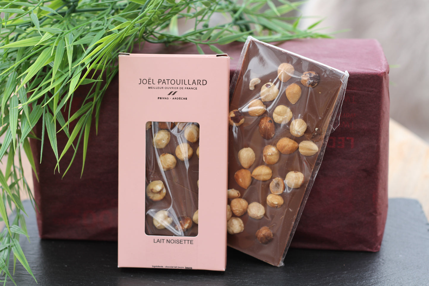 Tablette de Chocolat au Lait Noisette Joël Patrouillard