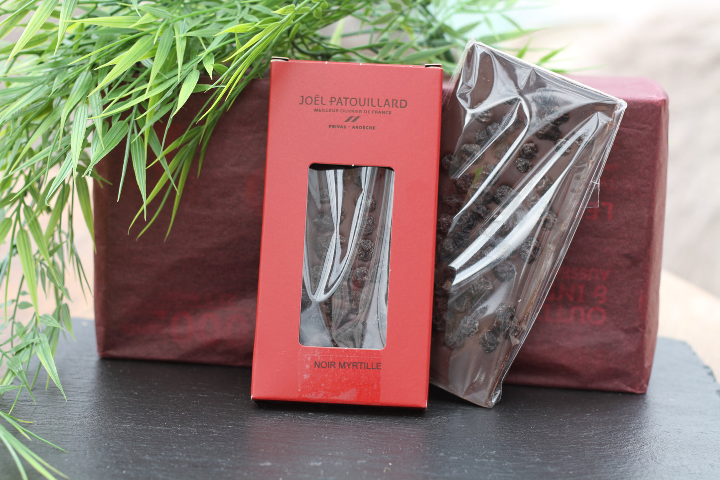 Tablette de Chocolat Noir Myrtille Joël Patouillard