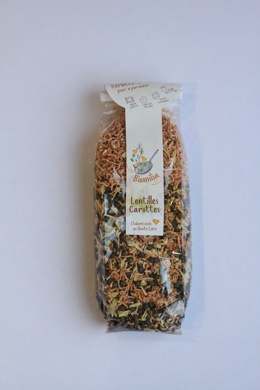 BIOMILIA - Lentilles Carottes, Mujaddara